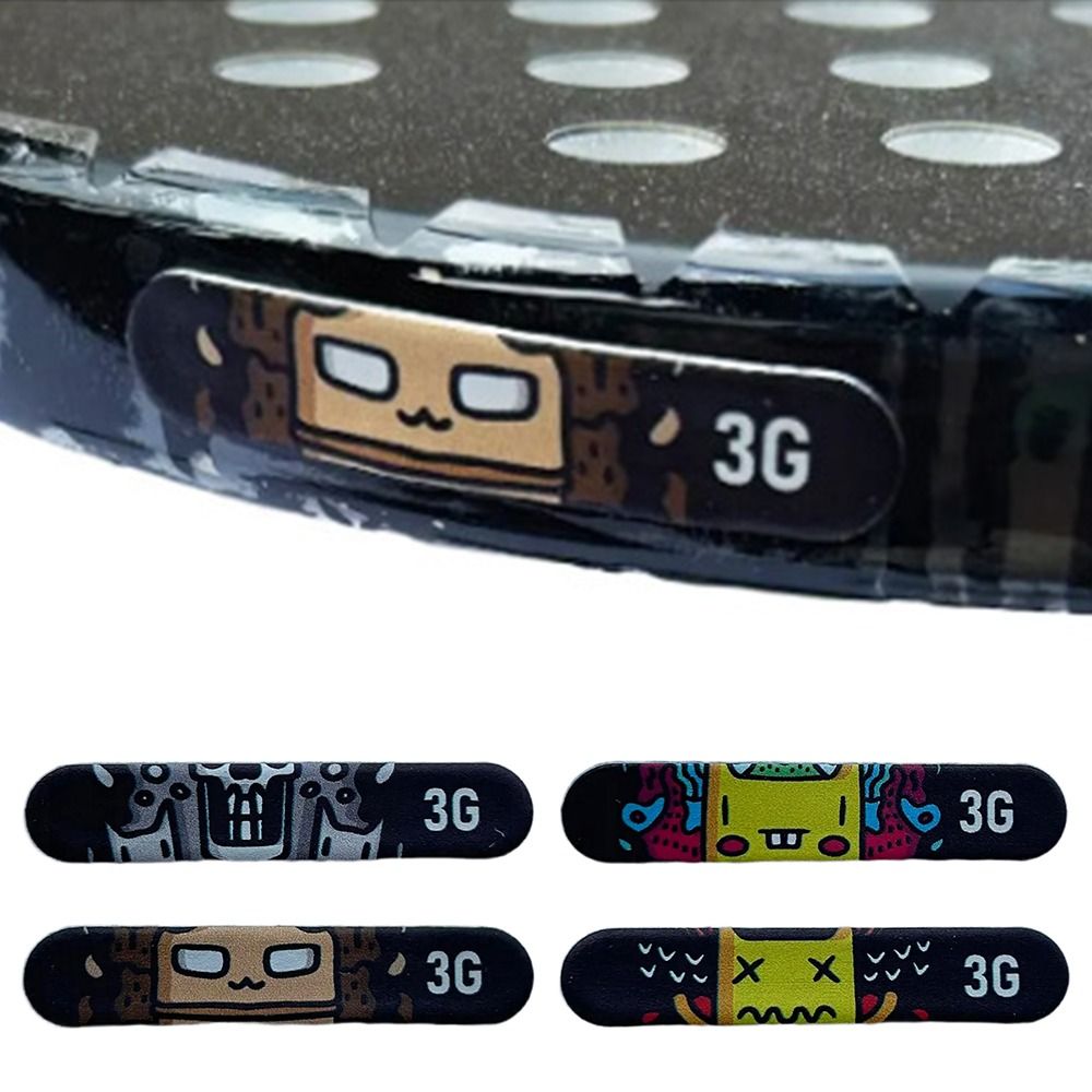 Badminton Anime - 6PCS Cartoon Tennis Racket Weighted Sticker