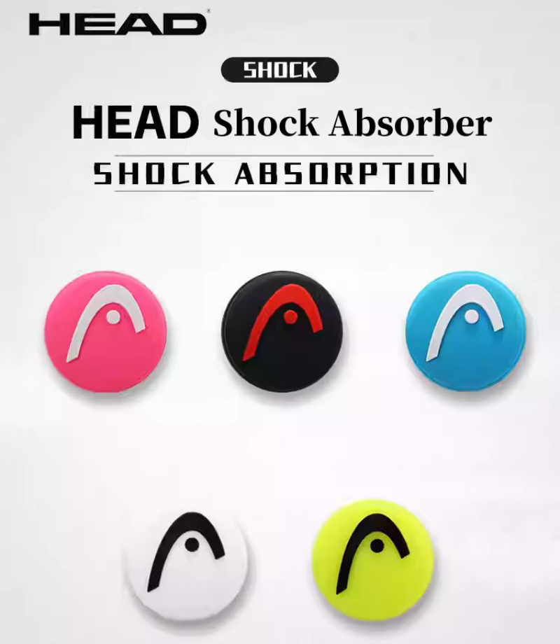 Racket Vibration Dampener - 10/2Pcs HEAD Tennis Racquet Vibration Dampeners