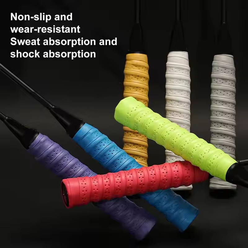 Badminton Smash - Racket Grip Tennis Handle Leather Wrap