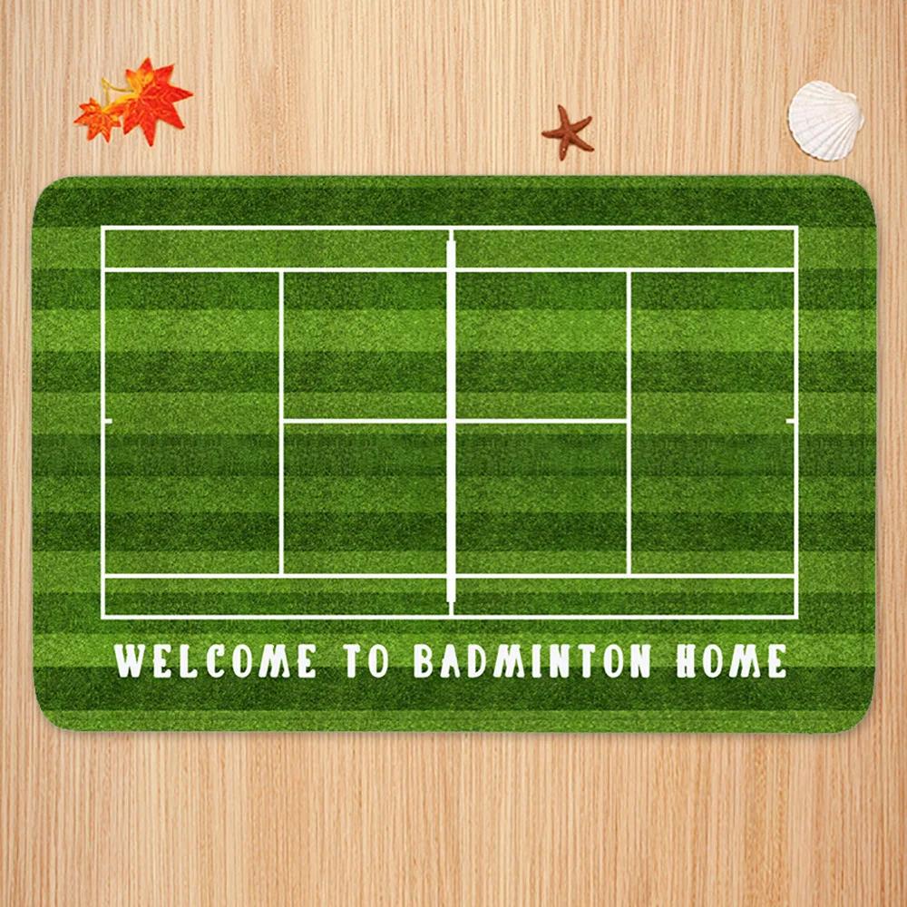 Sports Theme Carpet Mat Tennis - Badminton Anime 评论和价格