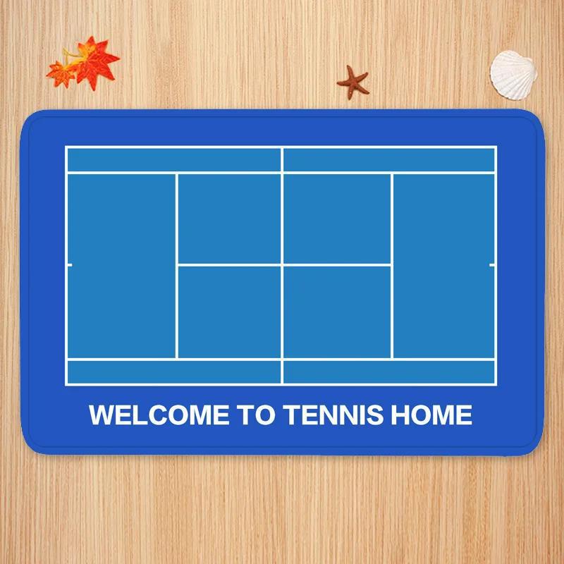 Sports Theme Carpet Mat Tennis - Badminton Anime 评论和价格