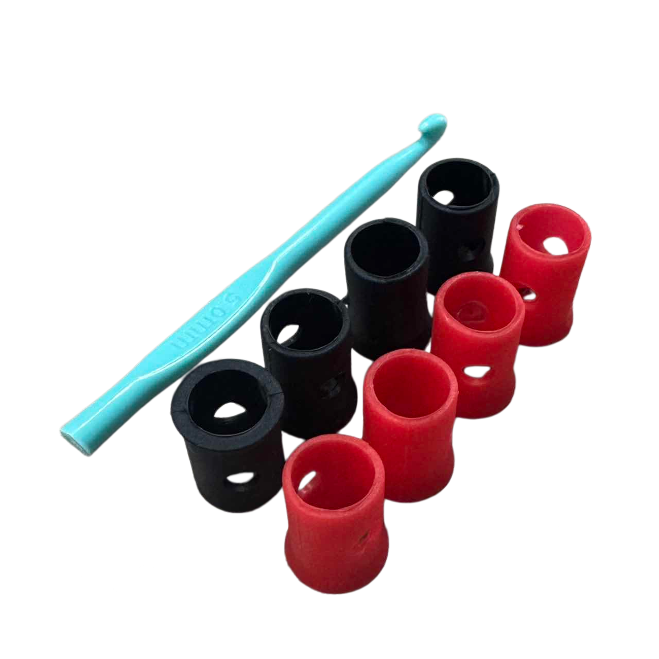 8PCS Black Red Tennis Racket V - Racket Vibration Dampener 评论和价格