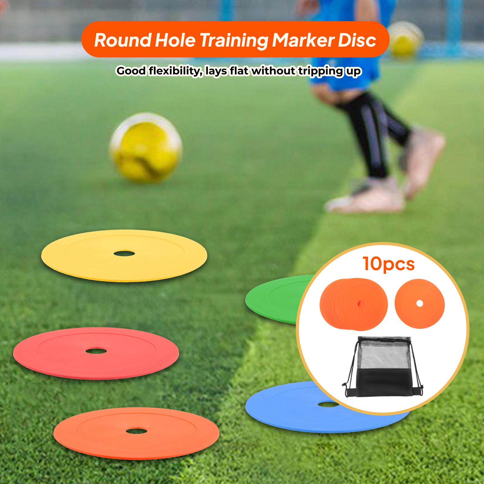10x Flat Cones 6 inch Field Co - Court Marker Cone 评论和价格