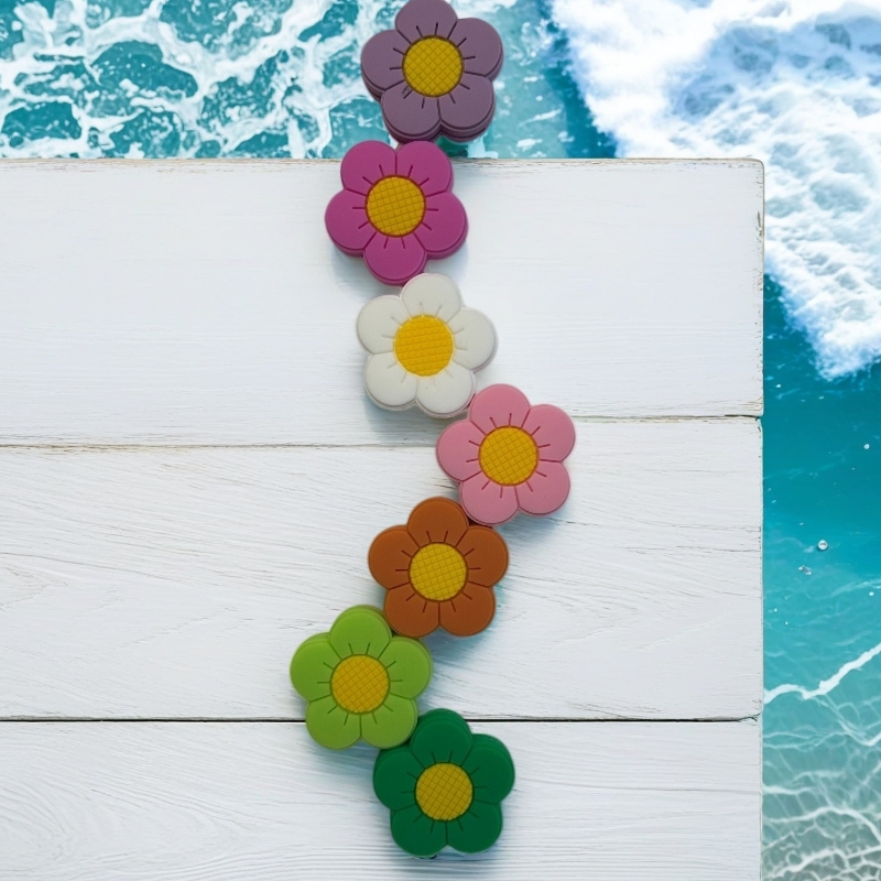 7pcs Soft Silicone Flower Tenn - Racket Vibration Dampener 评论和价格
