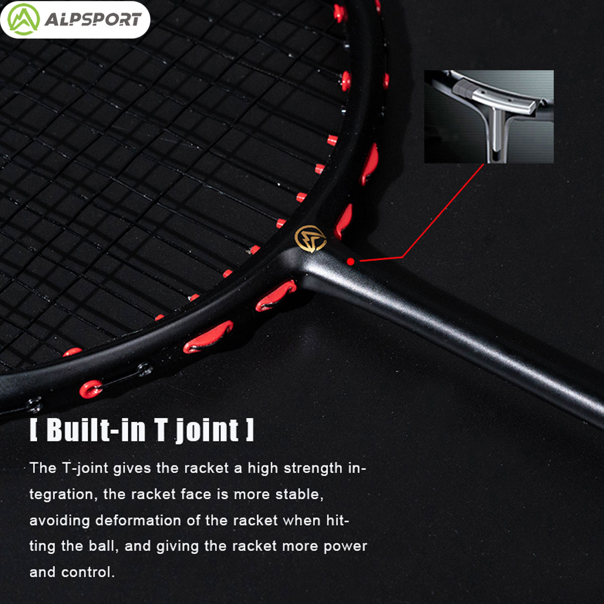 Alpsport MH-V5 5U 75g Wave Leg - Li Ning Racket 评论和价格
