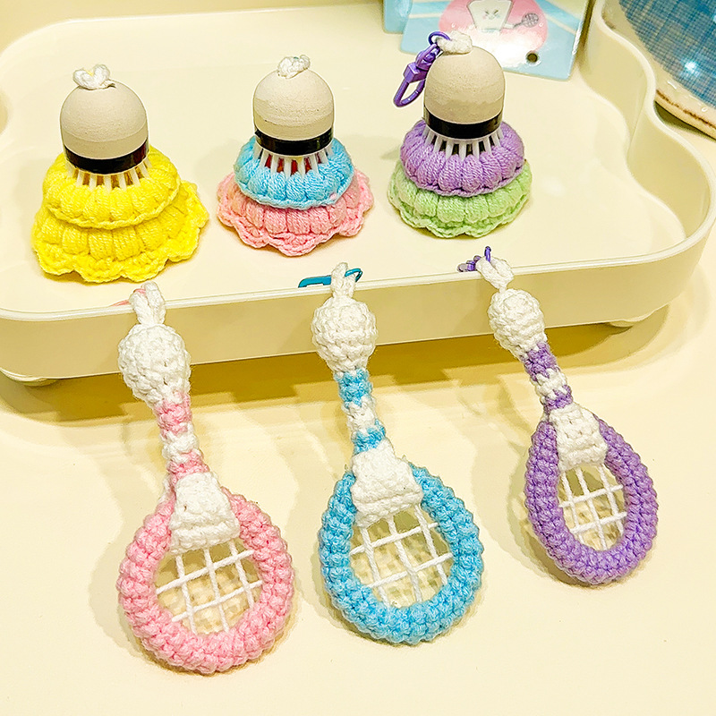 Handmade Hook Knitting Badmint - Badminton Yang Yang 评论和价格