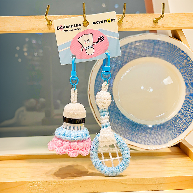 Handmade Hook Knitting Badmint - Badminton Yang Yang 评论和价格