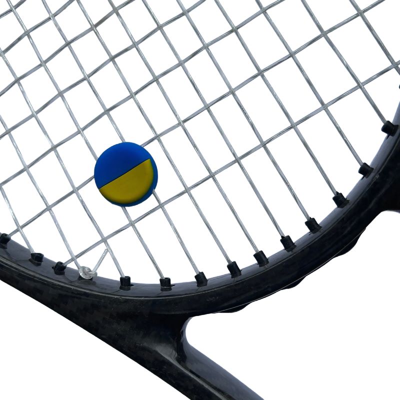 4Pcs/Lot Ukraine Flag Tennis V - Racket Vibration Dampener 评论和价格